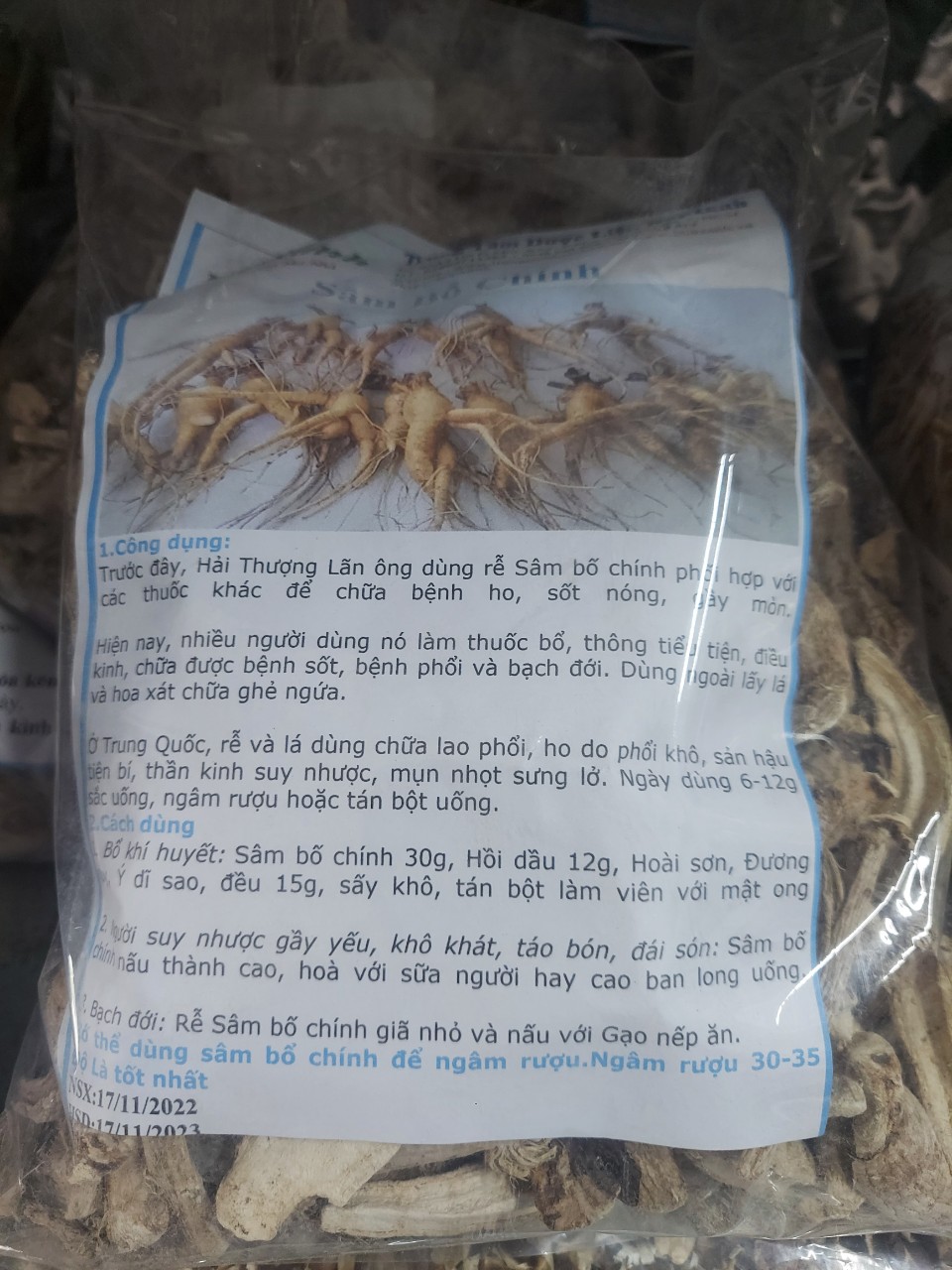 Mua sâm bố chính ở đâu giá rẻ, cách ngâm rươu và sử dụng sâm bố chính